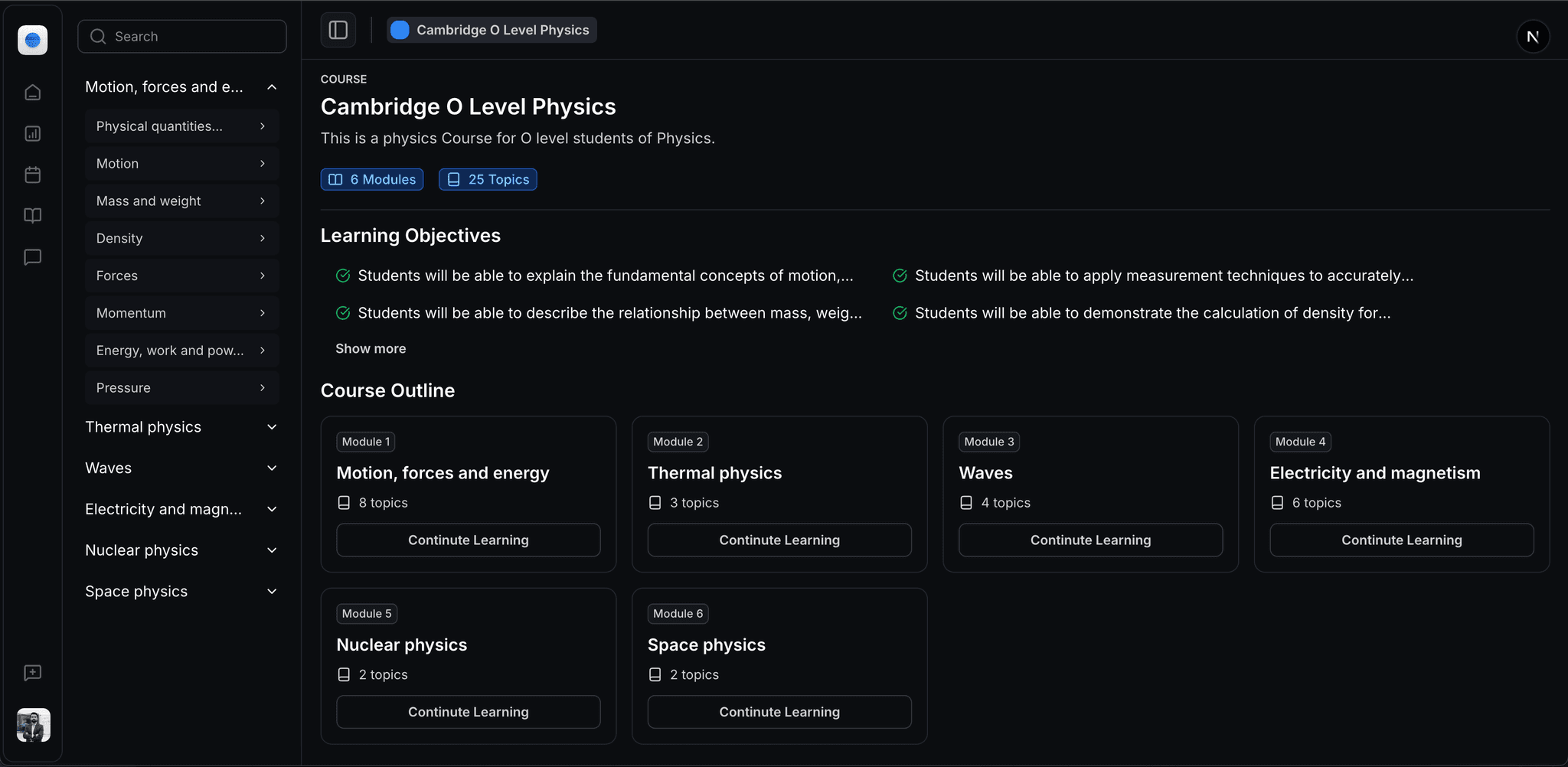 Dashboard mockup showing application interface
